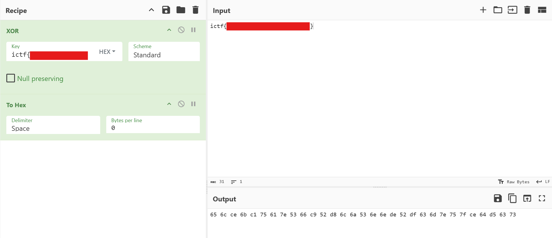 CTF redacted image