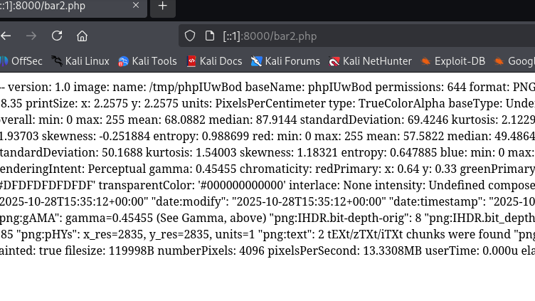The YAML file has been uploaded to the server